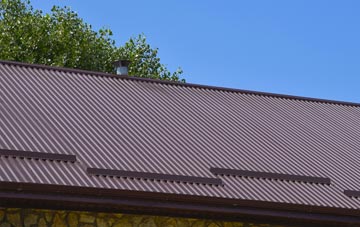 typical Anstruther Easter corrugated roof uses